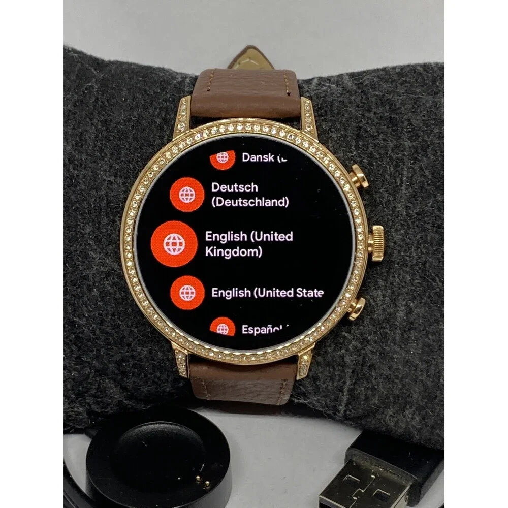 Fossil Gen 4 Authentic Digital Dial Smart Watch Custom Band FTW6011 LT437